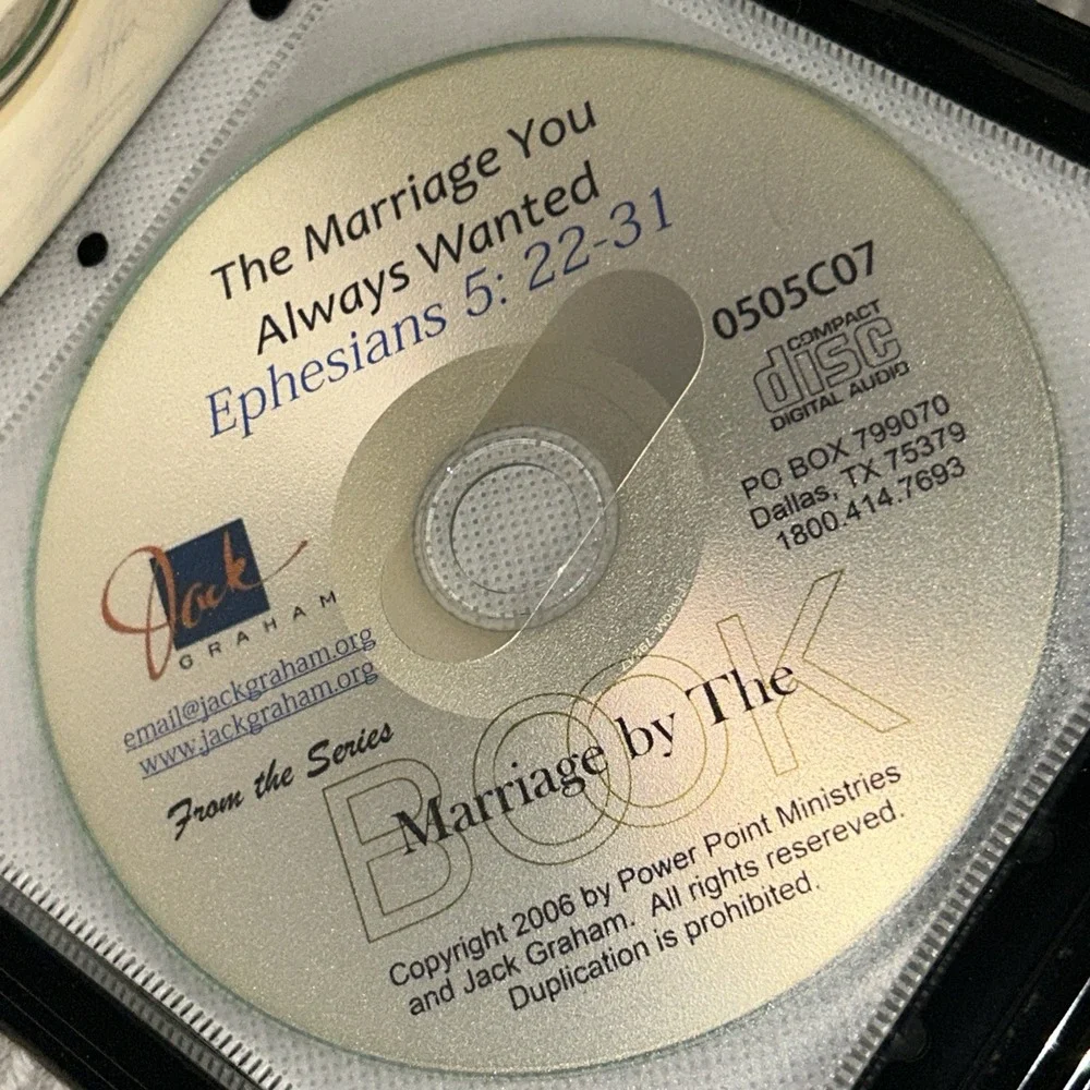 Marriage By The‎ Book CD Audiobook 10 Sermon Series By Jack Graham